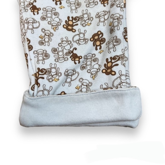 Gymboree Mommy’s Little Monkey 3pc Cardigan Top Pants Baby Boy 6-12 months - Picture 5 of 7